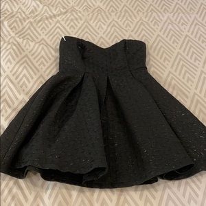 ASTR Strapless Skater Dress